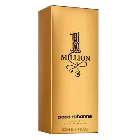 PERFUME RABANNE, 1 MILLION PARFUM, MASCULINO, EAU DE PARFUM 100 ML ( ORIGINAL COM SELO ADIPEC )