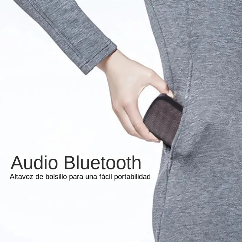 Mini caixa alto-falantes portáteis, ao ar livre bluetooth 5.0, 3d estéreo, leitor de música, surround, caixa de som alta definição