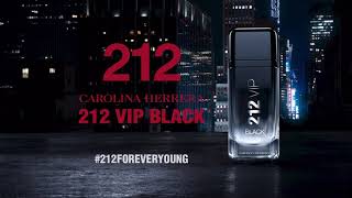 Perfume Carolina Herrera 212 vip black, masculino, eau de parfum, 200 ml